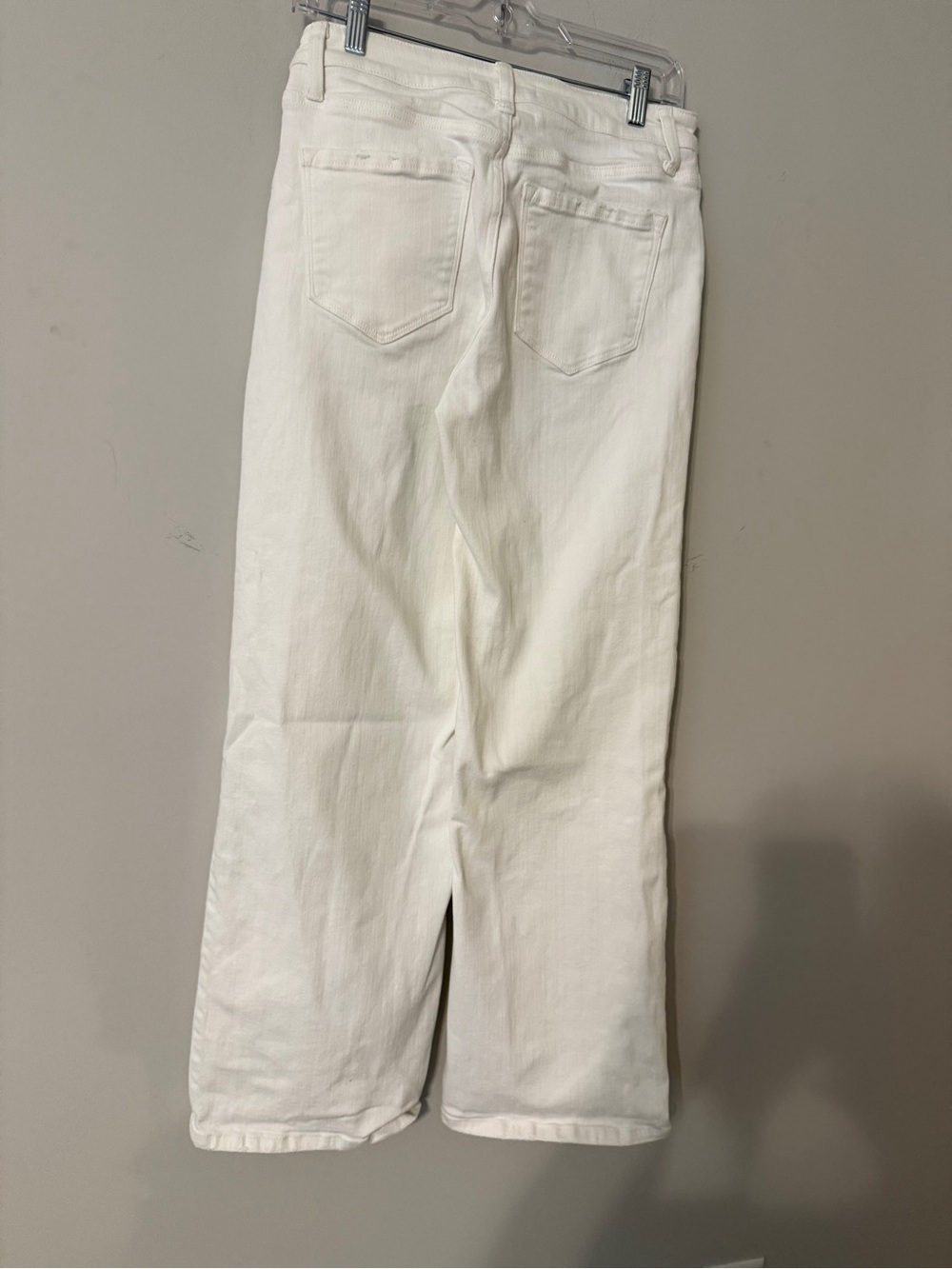 Vervet Wide Leg High-Rise Jeans in White Optic - Picture 4 of 6
